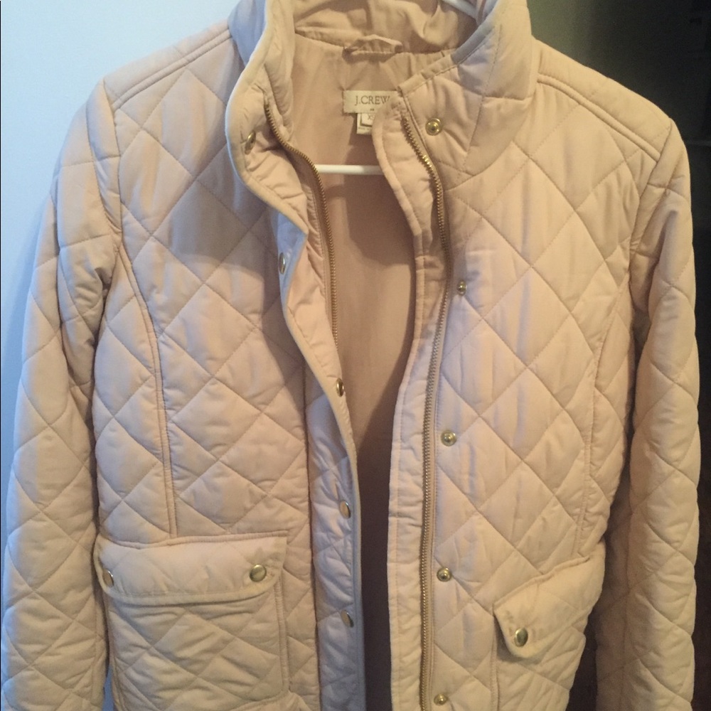 Jcrew quilted jacket